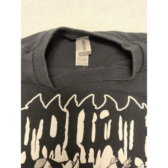 Conan The Barbarian Horseback Battle Hammer Black Cotton Graphic T-shirt Small - Picture 2 of 5